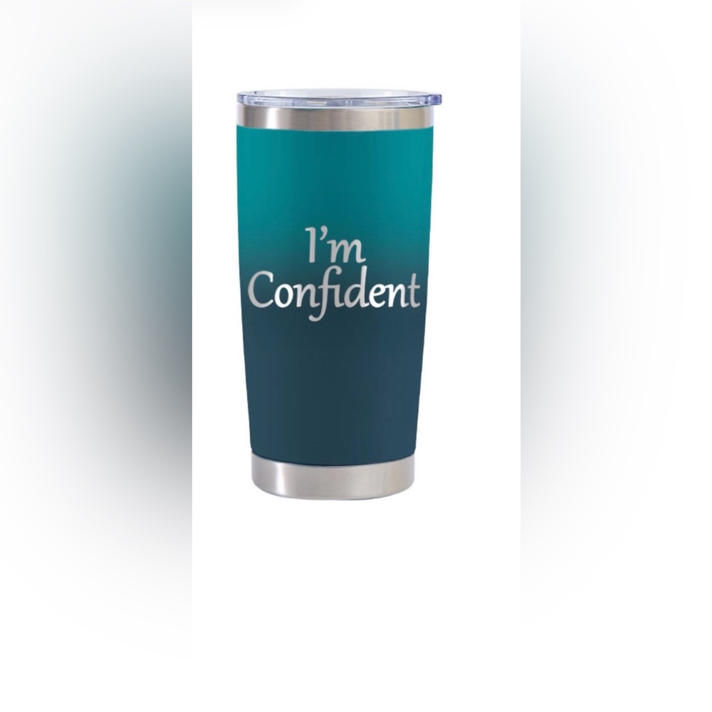 “I’m Confident” Ombré Affirmation Cups ✨